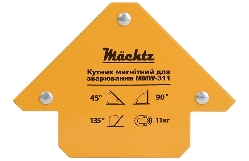  Плоский магнітний кутник з отвором