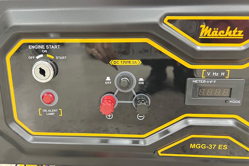 Панель управления генератора