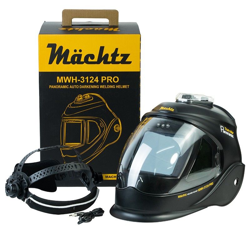 Зварювальна маска Хамелеон Mächtz MWH-3124 PRO Panoramic 180°