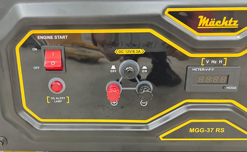 Панель управления генератора