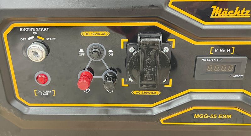 Панель управления генератора Mächtz