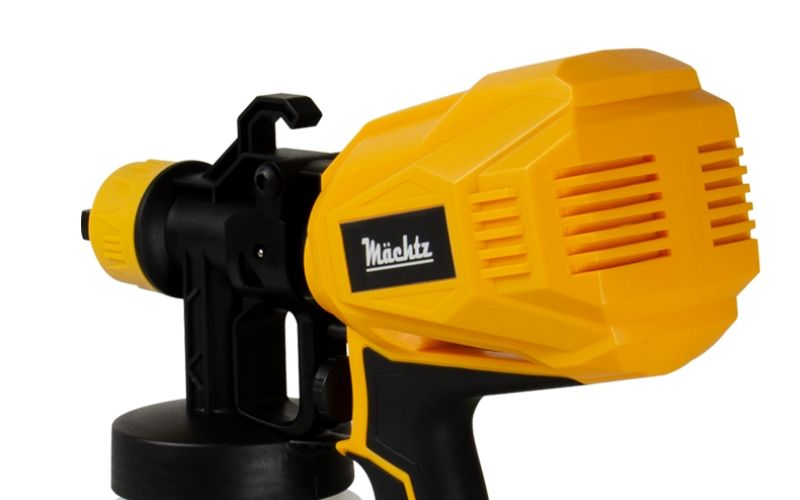 Збоку вигляд фарбопульта