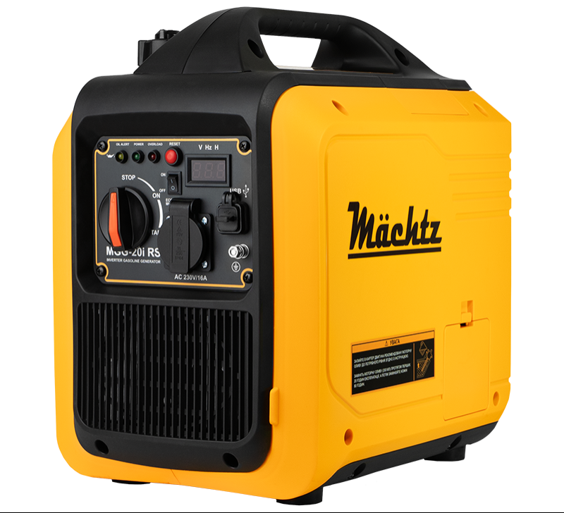 Инверторный генератор бензиновый 2,0 кВт Mächtz MGG-20i RS