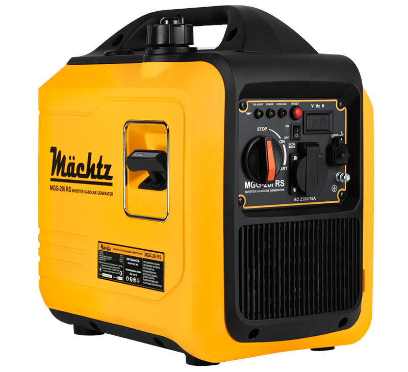 Инверторный генератор бензиновый 2,0 кВт Mächtz MGG-20i RS