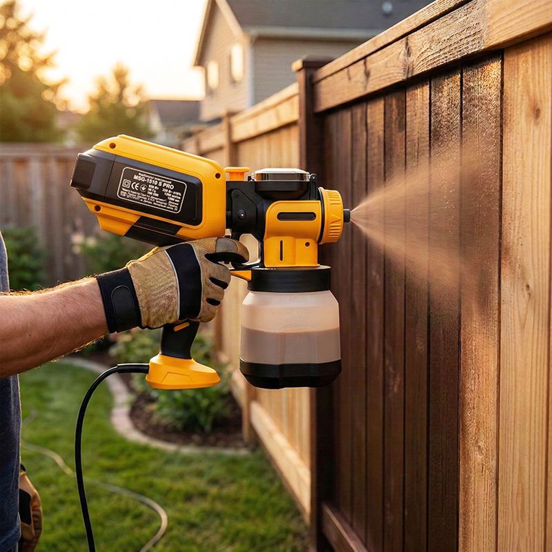 Форсунка фарбопульта крупним планом