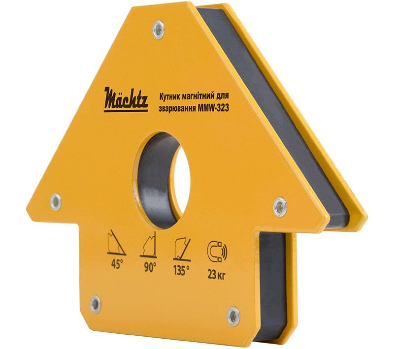 Кутник магнітний зі скріплювальним отвором