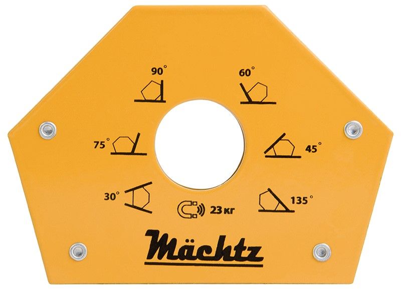 Шестикутний магнітний кутник з отворами