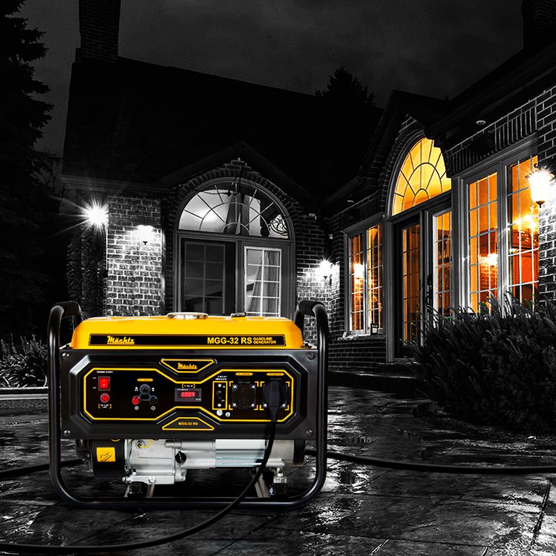 Генератор Mächtz MGG 32 RS у загородного дома