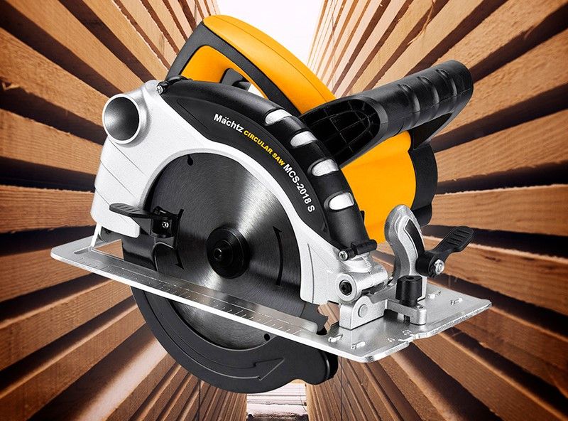 Циркулярна пила Machtz для розпилу деревини