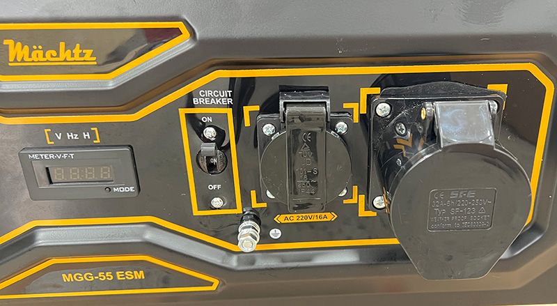 Генератор бензиновий 5,5&nbsp;кВт Machtz MGG-55 ESM