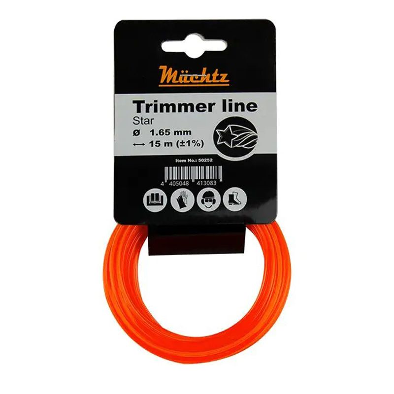 Ліска для тримерів Mächtz "Зірка" 1,65 мм 15 м