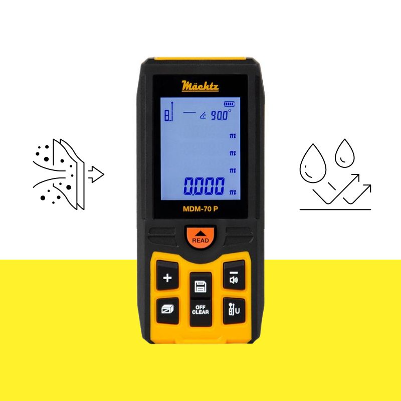Дальномер с защитой от пыли и влаги