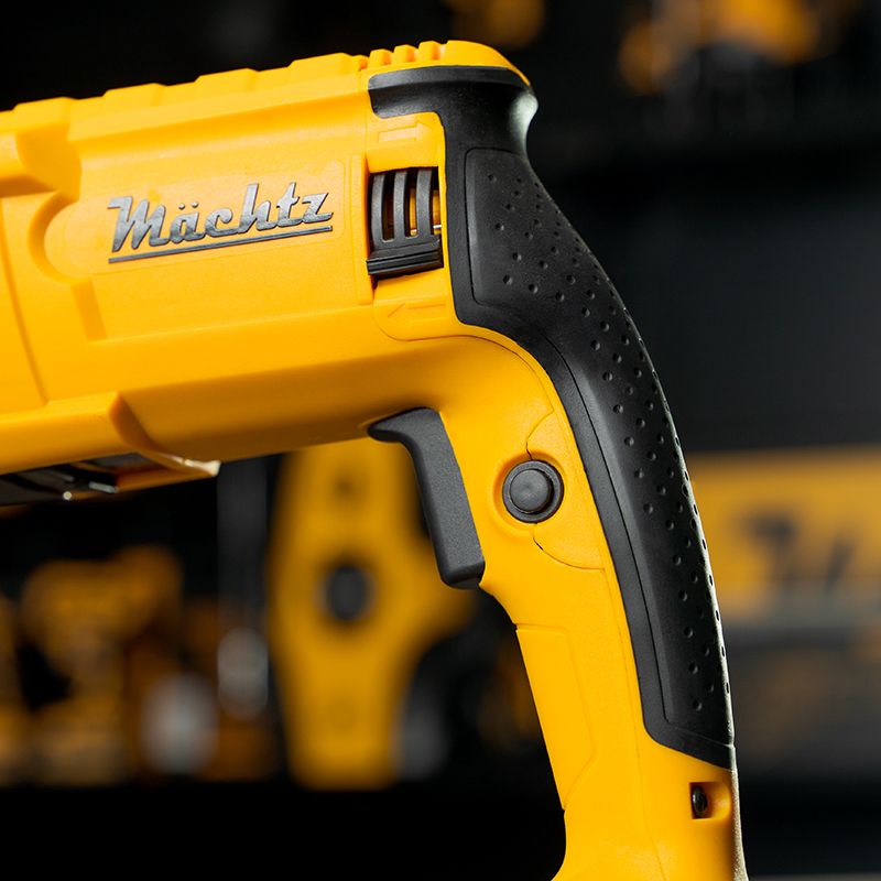 Бічний вигляд ручки перфоратора