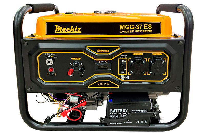 Генератор бензиновий 3,7&nbsp;кВт Machtz MGG-37 ES