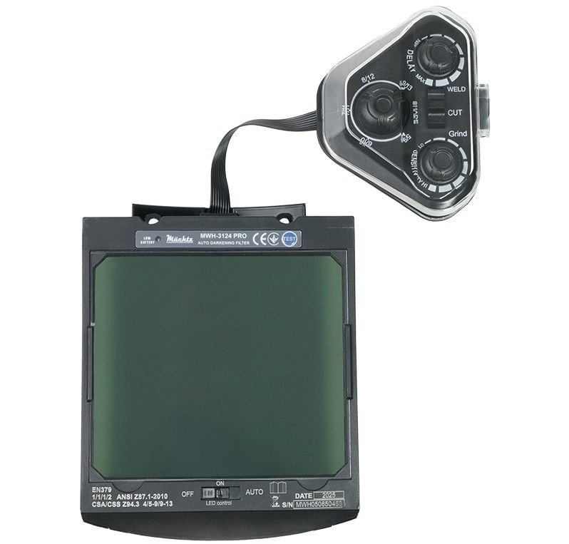 Світлофільтр зварювальної маски Mächtz MWH-3124 PRO