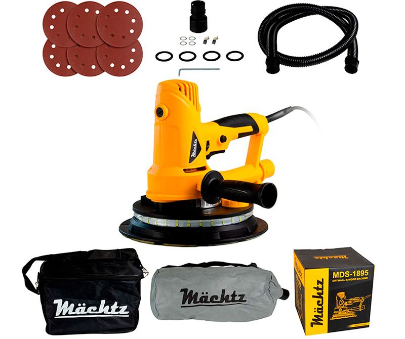 Комплектація шліфмашини для стін Machtz MDS-1895