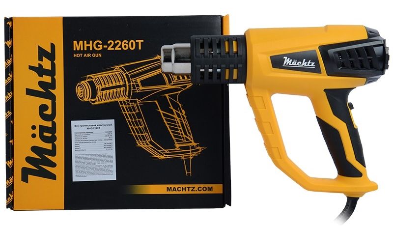 Комплектація фена Machtz MHG-2260T