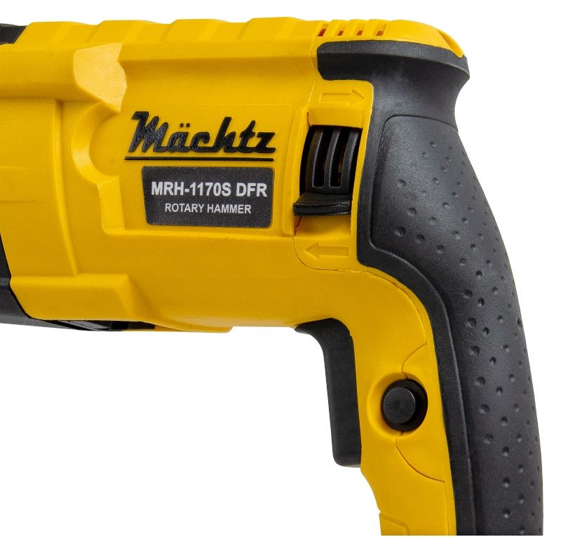 Ручка перфоратора великим планом 