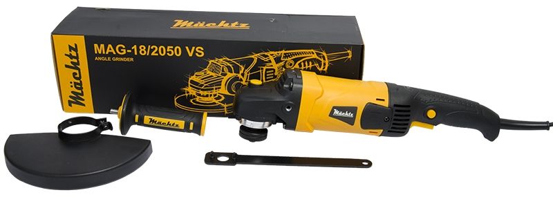 Комплектация шлифмашины Machtz MAG-18/2050 VS