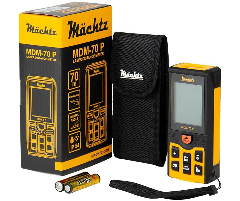 Лазерный дальномер с цифровым угломером Mächtz MDM-70 P Лазерный дальномер с цифровым угломером Mächtz MDM-70 P