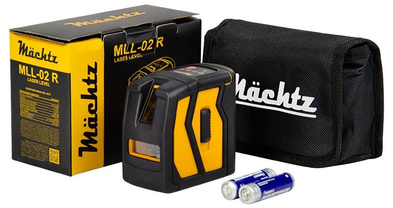 Комплектація лазерного рівня Machtz MLL-02R