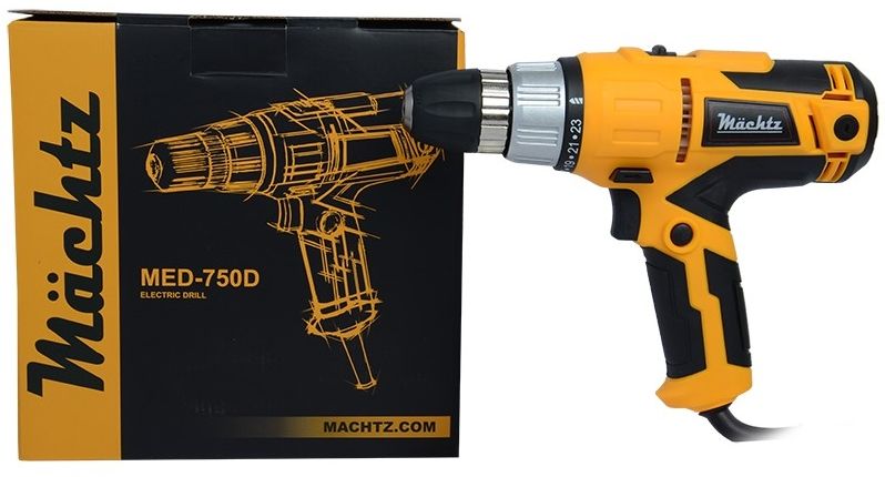 Комплектація шуруповерта Machtz MED-750D