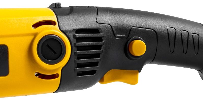 Задня частина болгарки з кнопкою