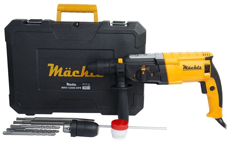 Комплектація перфоратора Machtz MRH-1250S DFR