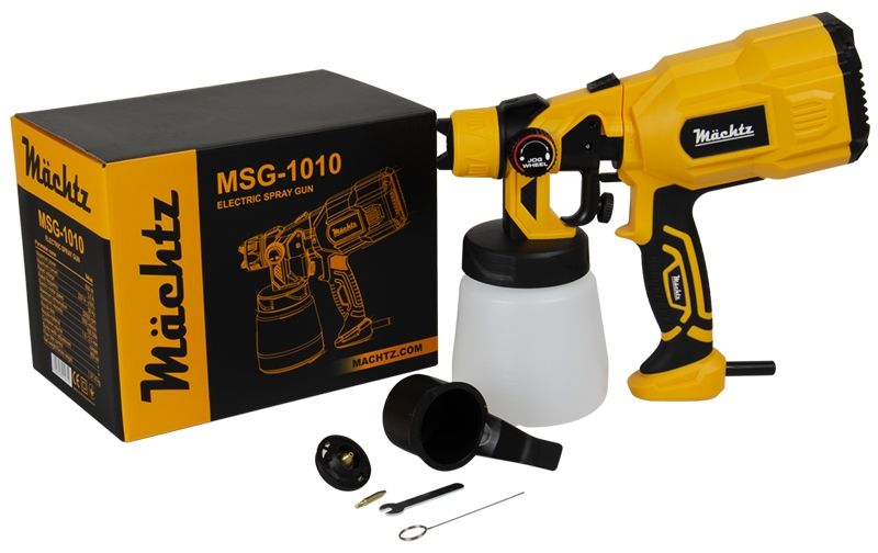 Комплектация краскопульта