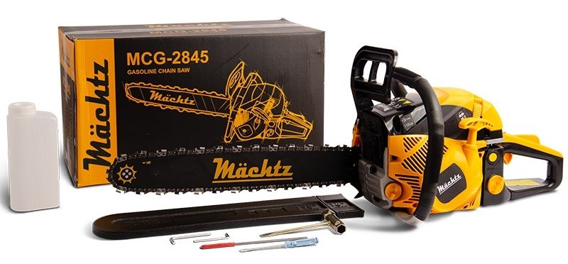 Комплектация бензопилы Machtz MCG-2845