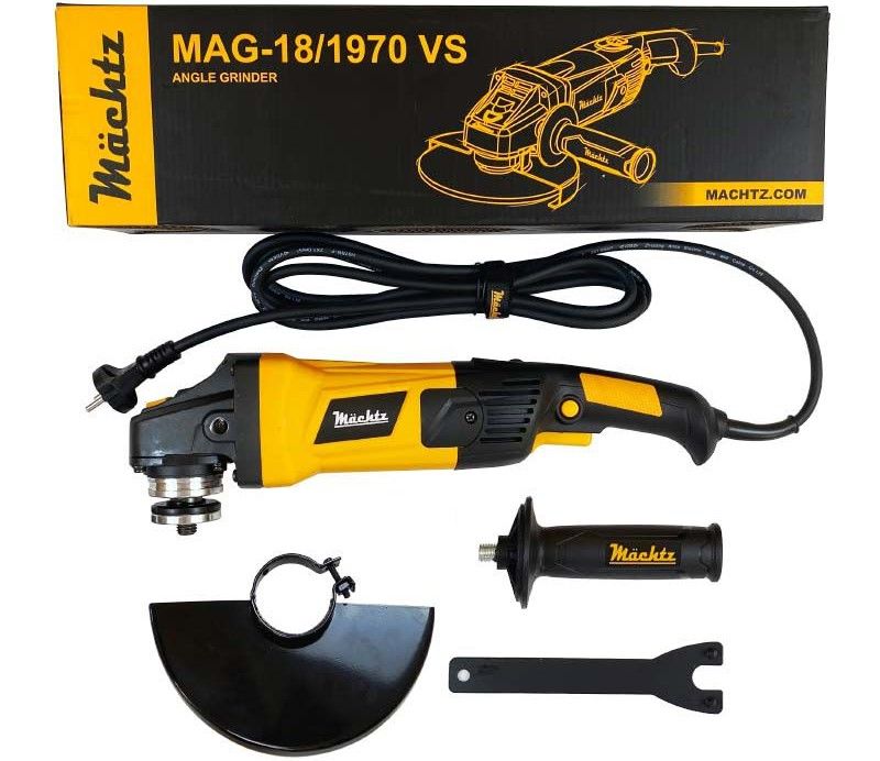 Комплектація болгарки Machtz MAG-18/1970 CVS