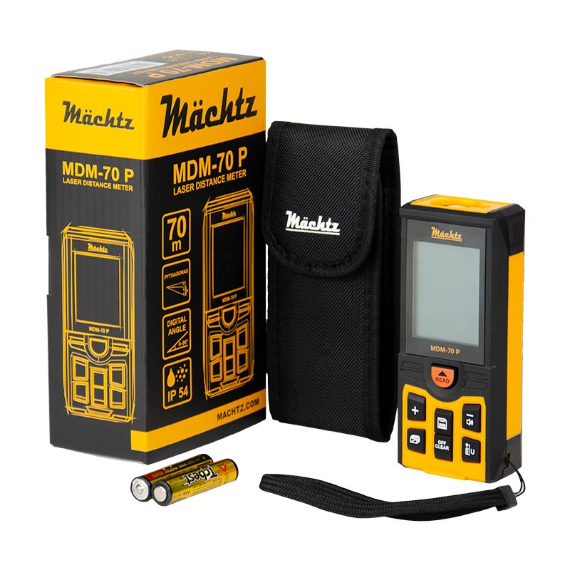 Комплект дальномера Machtz с коробкой, чехлом и батарейками