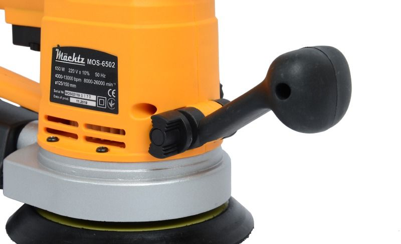 Ексцентрикова шліфмашина з пилозбірником