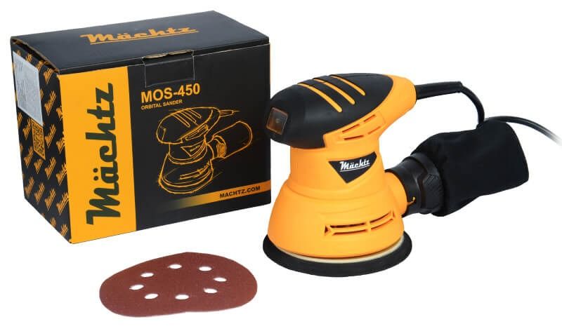 Комплектація шліфмашини Machtz MOS-450