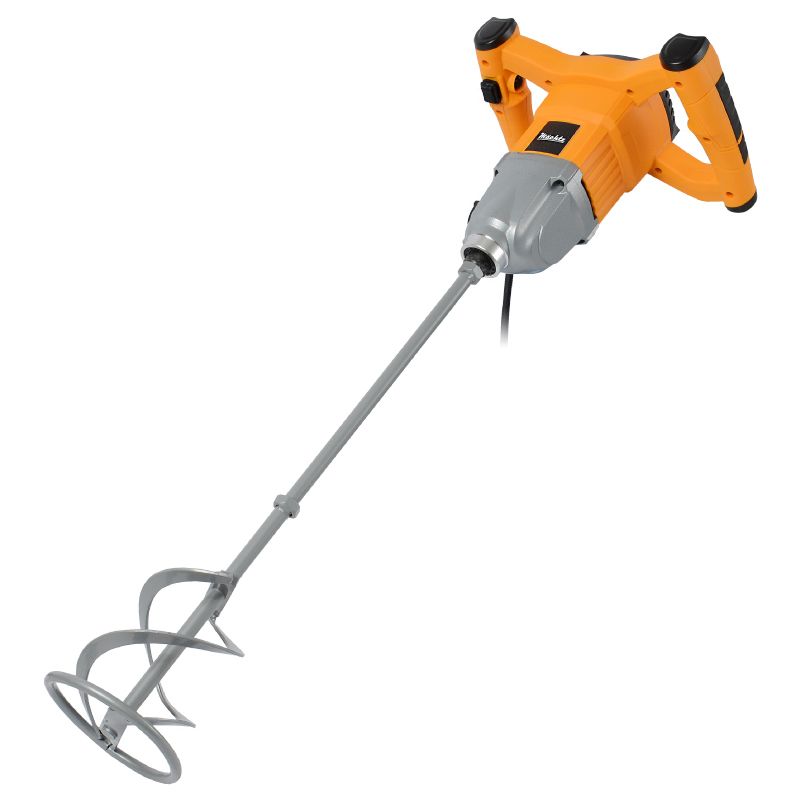 Будівельний міксер в роботі