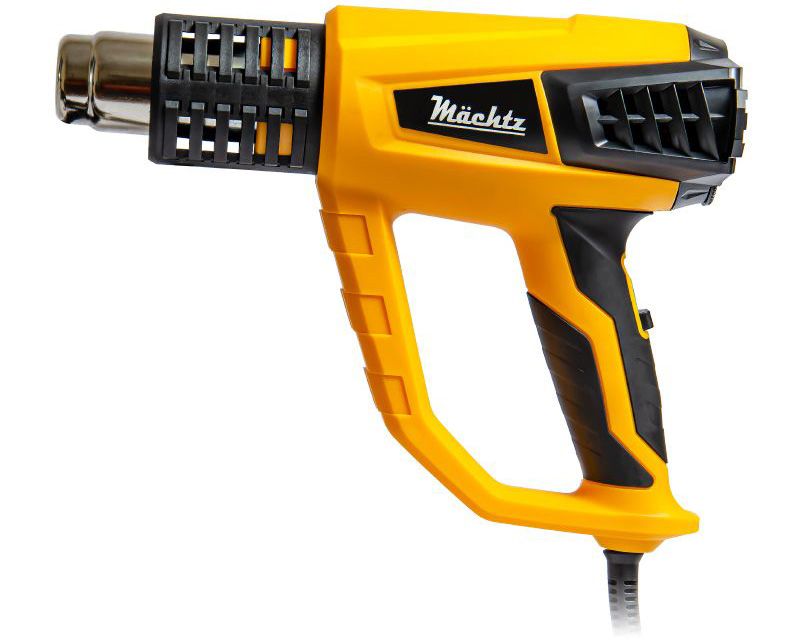 Будівельний фен збоку