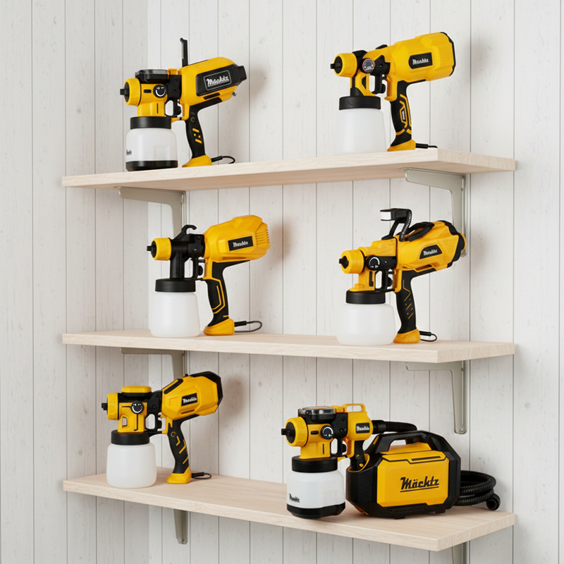 Как выбрать краскопульт: от домашнего декора до покраски фасадов