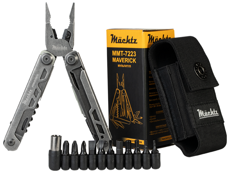 Мультитул Mächtz MMT-7223 MAVERICK 23+11в1