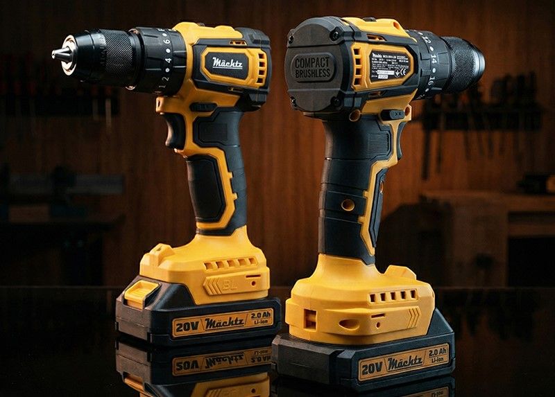 Шуруповерт аккумуляторный бесщеточный Mächtz MCD-20H-LiB