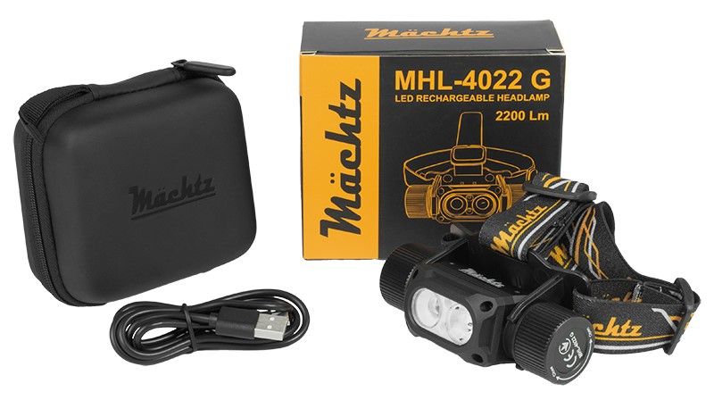 Ліхтар налобний світлодіодний Mächtz MHL-4022 G