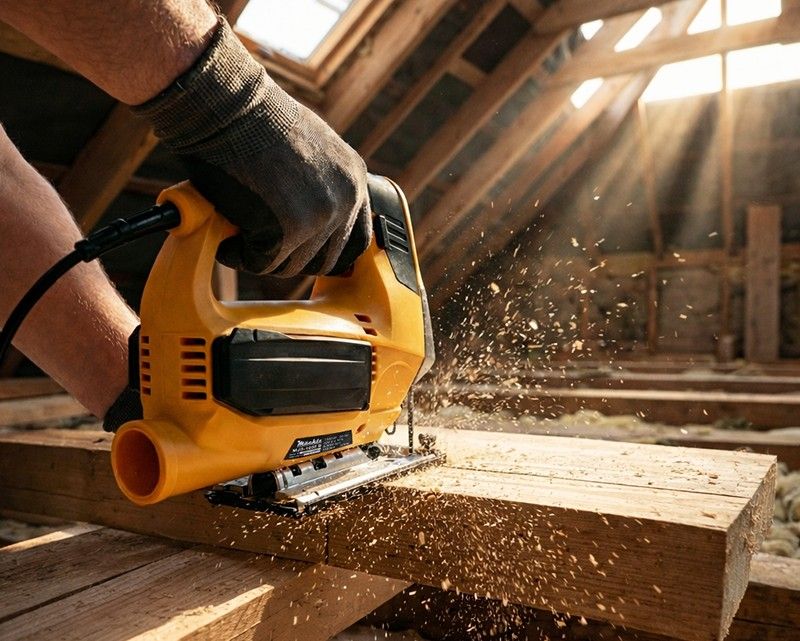 Лобзик в работе по фанере