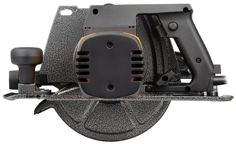 Тильна частина циркулярної пили 