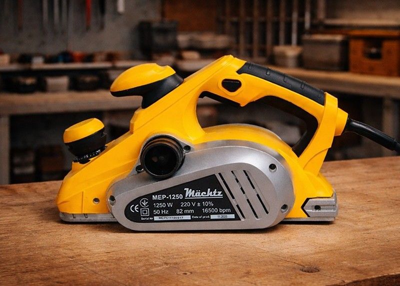 Электрический рубанок с рукояткой