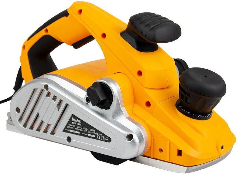 Боковий вигляд електричного рубанка