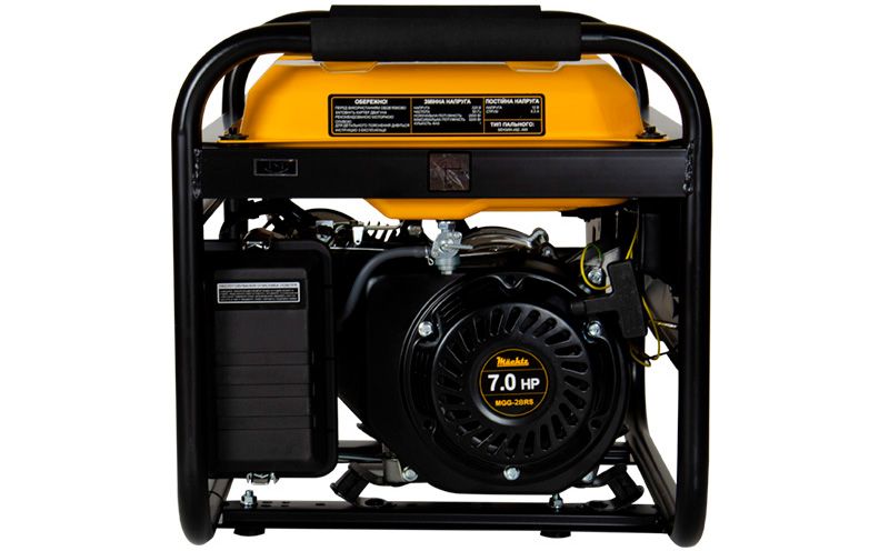 Задняя часть генератора