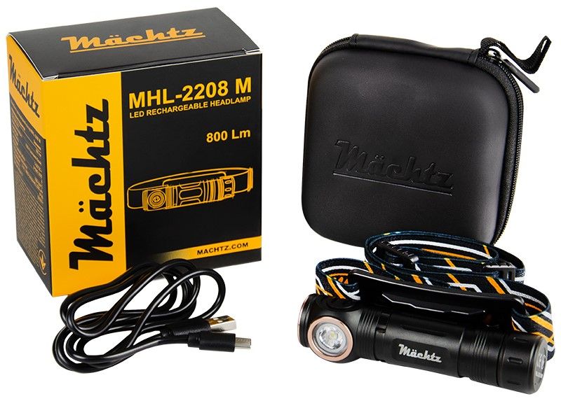 Комплектація налобного світлодіодного ліхтаря