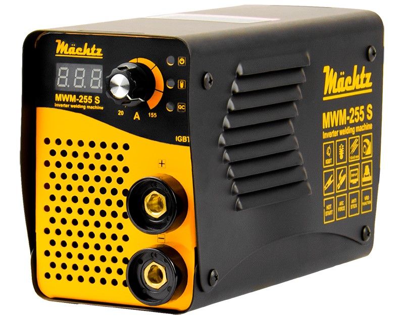 Фронтальний вигляд зварювального інвертора