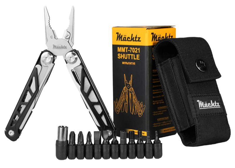 Мультитул Mächtz MMT-7021 SHUTTLE 21+11в1