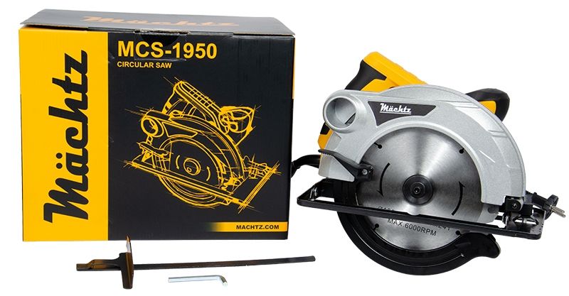 Комплектація циркулярної пили Machtz MCS-1950