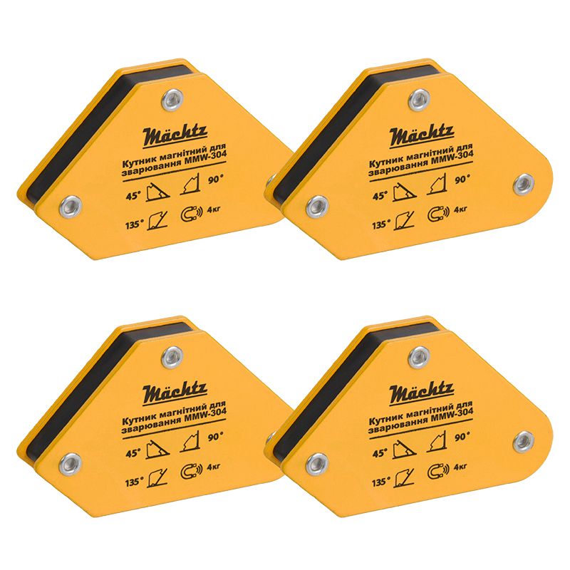 Набір магнітних кутників для зварювання Mächtz MMW-304